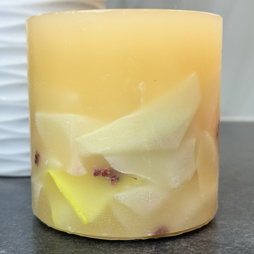 VHTF Victoria's Secret Garden‎ AMBER ROMANCE Large Single Wick Fruit Candle - Picture 2 of 8